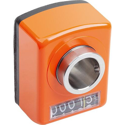 Produktbild von KIPP - POSITIONSANZEIGER DIGITAL, POLYAMID ORANGE RAL2004, KOMP:EDELSTAHL, PROG