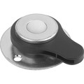 KIPP KUGELROLLE, FORM:A, DK=19, STAHL, KOMP:KUGEL AUS POLYAMID Produktbild