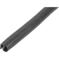 KIPP KANTENSCHUTZ-DICHTPROFIL 5000X7X10, FORM:F, PVC SCHWARZ, KOMP:EPDM Produktbild