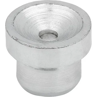 Produktbild von KIPP - TRICHTERSCHMIERNIPPEL DIN3405, FORM:A, D=8, D1=10, GERADE, MIT BUND, STA