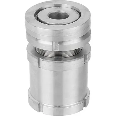 Produktbild von KIPP - HÖHENVERSTELL-ELEMENT M.KUGEL-AUSGLEICHSSCHEIBE, MIT KONTERMUTTER, D1=M4