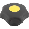 Produktbild von KIPP - STERNGRIFF ÄHNLICH DIN6336 D=M12, D1=50 H=32, FORM:K, THERMOPLAST SCHWAR
