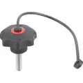 Produktbild von KIPP - STERNGRIFF ÄHNLICH DIN6336 MIT SICHERUNGSBAND D=M10X50, D1=50 H=32, FORM