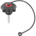 Produktbild von KIPP - STERNGRIFF ÄHNLICH DIN6336 MIT SICHERUNGSBAND D=M06X40, D1=25, FORM:LS, 