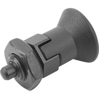 KIPP ARRETIERBOLZEN GR.2 D1=M12X1,5, D=6, FORM:D MIT RASTNUT MIT KONTERMUTTER, KURZE AUSFÜHRUNG, STAHL GEHÄRTET, (K0631.8206) Produktbild