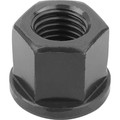 KIPP SECHSKANTMUTTER 1,5D HOCH DIN6331, M22, SW=34, VERGÜTUNGSSTAHL 10 BLANK (SCHWARZ) Produktbild img1 S