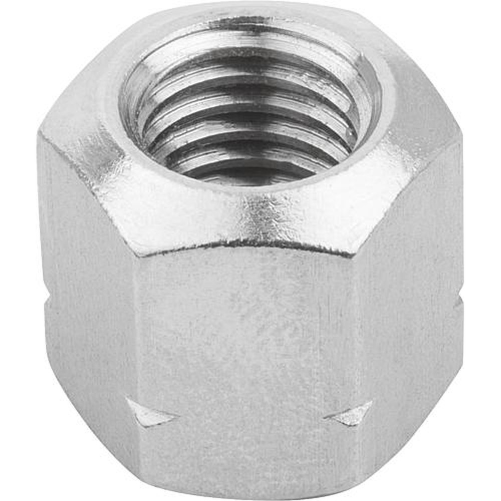 KIPP SECHSKANTMUTTER 1,5D HOCH DIN6330, M20, SW=30, EDELSTAHL A2 70 BLANK Produktbild img1 L