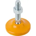 Produktbild von KIPP - GELENKFUß, D=100 D1=M20X100, SW=20, FORM:A, STAHL