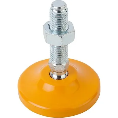 Produktbild von KIPP - GELENKFUß, D=100 D1=M20X100, SW=20, FORM:A, STAHL