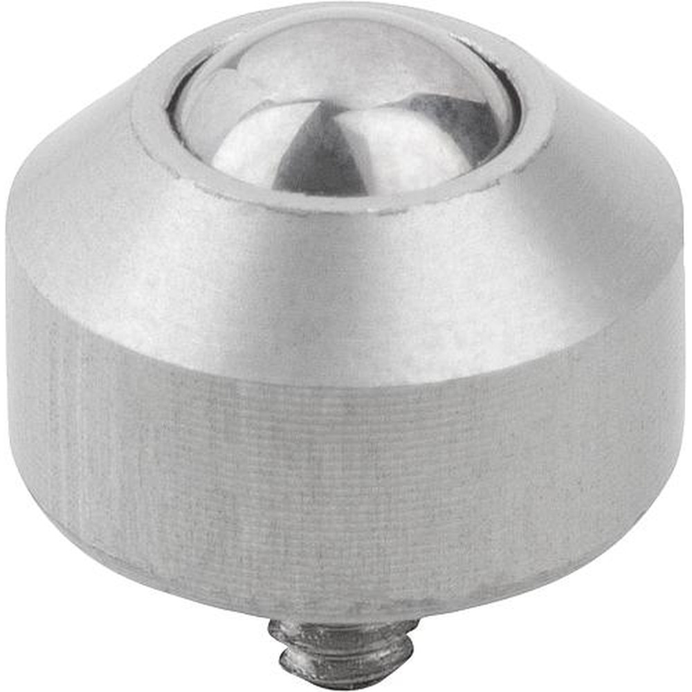 KIPP KUGELROLLE MINI D2=M03X6, FORM:B EDELSTAHL, KOMP:EDELSTAHL Produktbild img1 L