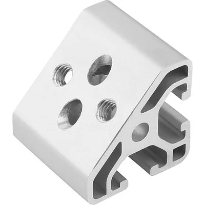 Produktbild von KIPP - WINKEL ALUMINIUM, TYP I, BN=6 (K1047.063030)