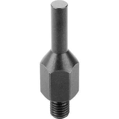 Produktbild von KIPP - AUFLAGEBOLZEN STIFTFORM, FORM:A AUSSENGEWINDE D=M08, D1=6, H=40, SW=13,