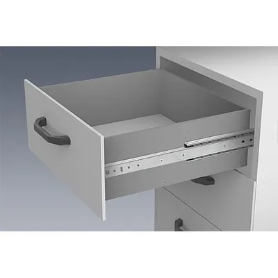 Produktbild von KIPP - TELESKOPSCHIENE L=400 12,7X46, VOLLAUSZUG S=400, Fp=40, STAHL VERZINKT, 