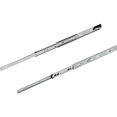 Produktbild von KIPP - TELESKOPSCHIENE L=400 12,7X46, VOLLAUSZUG S=400, Fp=40, STAHL VERZINKT, 