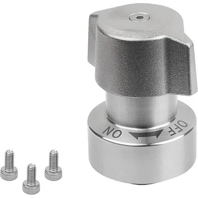 Produktbild von KIPP - DREHSPANNVERSCHLUSS SCHWERE AUSFÜHRUNG, D=8, H=48, EDELSTAHL A2 BLANK, K