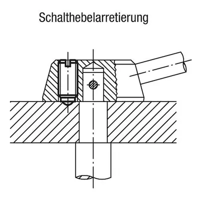 Produktbild von KIPP - FEDERNDES DRUCKSTÜCK VERSTÄRKTE FEDERKRAFT D=M10 L=19, STAHL, KOMP:KUGEL