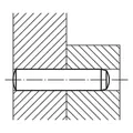 Produktbild von KIPP - ZYLINDERSTIFT DIN6325, D=16, L1=50, WERKZEUGSTAHL GEHÄRTET
