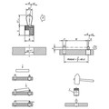 Produktbild von KIPP - FEDERNDES SEITENDRUCKST., STANDARD FEDERKRAFT OHNE DICHTUNG D=10, D2=10,