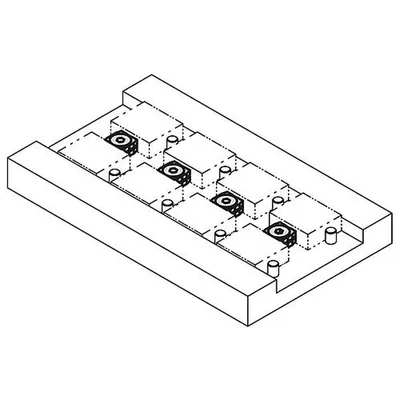 Produktbild von KIPP - KEILSPANNER GLATT MIT SENKSCHRAUBE, FORM:A D=M05X15, L=9,5, STAHL GEHÄRT