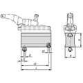 Produktbild von KIPP - ERHÖHUNG LANGE AUSFÜHRUNG, FÜR KRAFTSPANNER, M20, H=80, L=175, B=58, VER