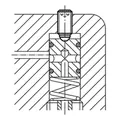 Produktbild von KIPP - KUGELDRUCKSCHRAUBE OHNE KOPF, FORM:A KUGEL AUS EDELSTAHL, M16, L=38,3, E