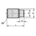 Produktbild von KIPP - DRUCKSCHRAUBE M05X26, SW=2,5, EDELSTAHL BLANK, KOMP:POM