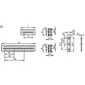 Produktbild von KIPP - MONTAGEWINKEL, MIT LANGLOCH, L=114,6, H=44,5, FORM:A, STAHL VERZINKT