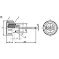 Produktbild von KIPP - ENTLÜFTUNGSSCHRAUBE MIT LUFTFILTER D1=M16X1,5, FORM:B THERMOPLAST, MIT Ö