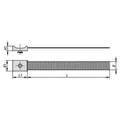 Produktbild von KIPP - KLETTBANDSOCKEL MIT KLETTBAND, B=20, L=200, Profil=B, NB=10, 10-60, POLY