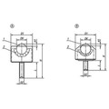 KIPP KUGELROLLE MINI D2=M03X6, FORM:B EDELSTAHL, KOMP:EDELSTAHL Produktbild img2 S