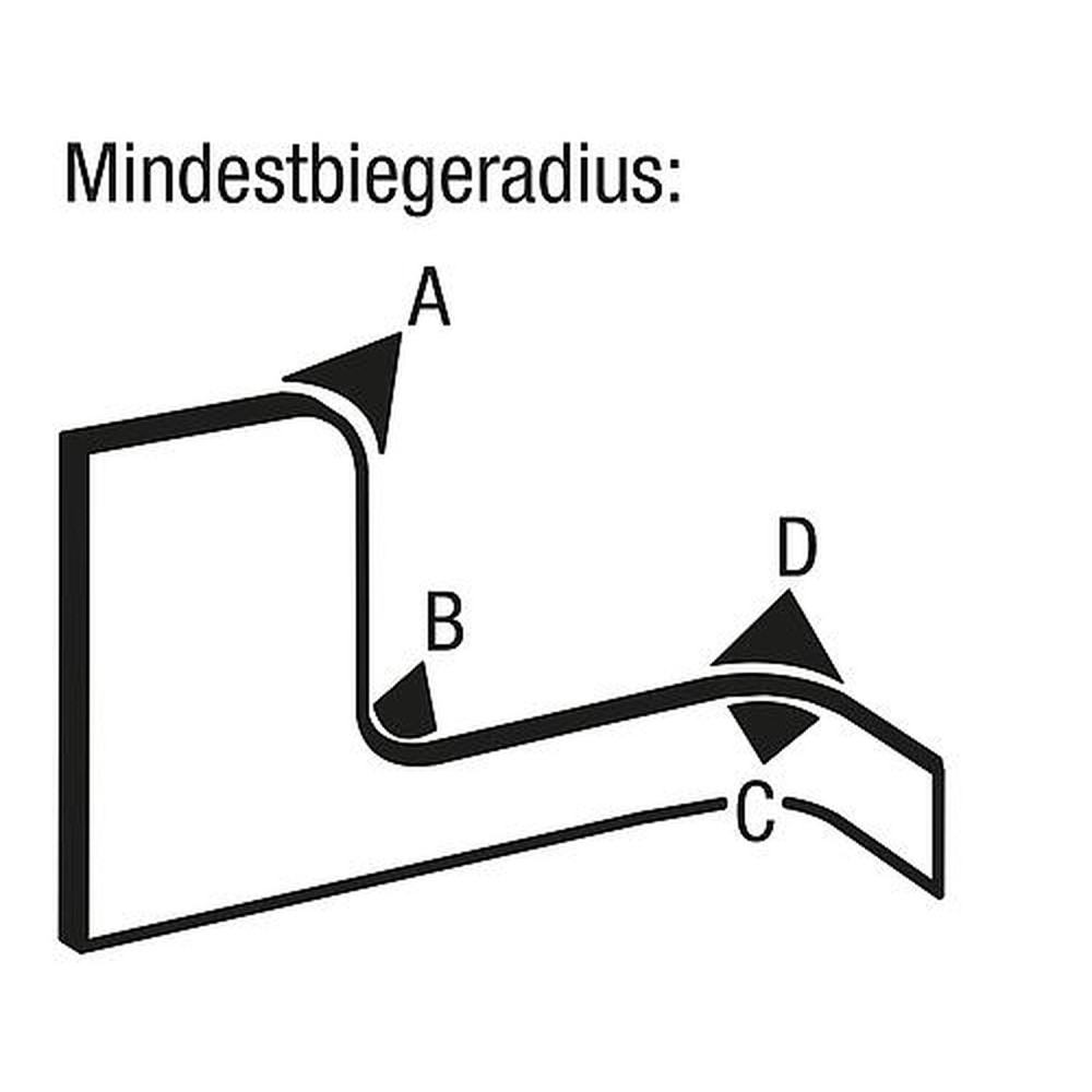 KIPP KANTENSCHUTZ-DICHTPROFIL 20000X10X21, FORM:I, PVC SCHWARZ, KOMP:EPDM Produktbild img3 L