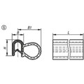 KIPP KANTENSCHUTZ-DICHTPROFIL 20000X11X15, FORM:G, EPDM SCHWARZ, KOMP:EPDM Produktbild img2 S