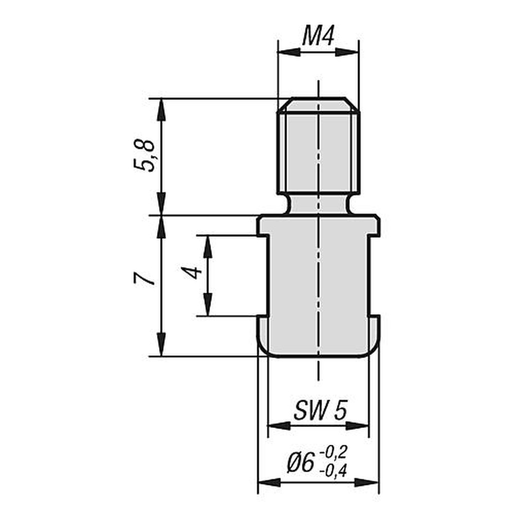 KIPP SPANNSTIFT STAHL Produktbild img2 L
