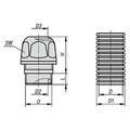 KIPP SCHLAUCH HYGIENIC DESIGN, NW=12, D1=16, D=11,8, S=2,1, L=50M POLYAMID 1 STÜCK = 50 METER Produktbild img2 S
