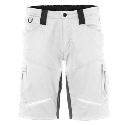 Produktbild von Kübler - ACTIVIQ Stretchshorts 2950 5231, weiß/anthrazit, Größe 62