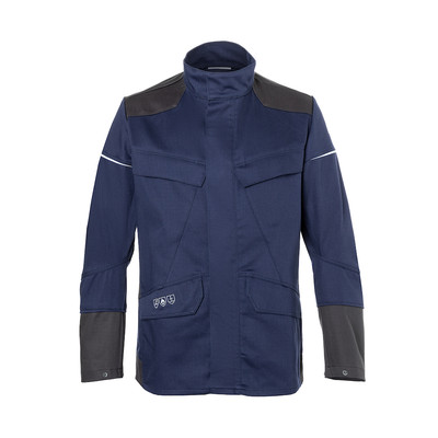 Produktbild von Kübler - PROTECTIQ WELDING Jacke PSA 3 1397 8515, dunkelblau/anthrazit, Größe 6