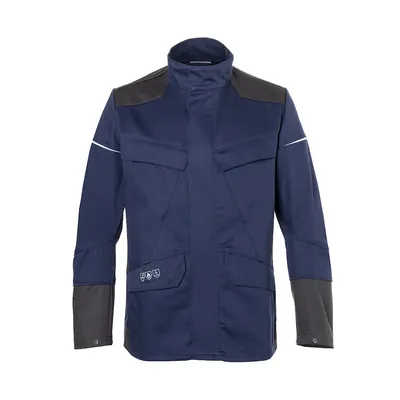 Produktbild von Kübler - PROTECTIQ WELDING Jacke PSA 3 1397 8515, dunkelblau/anthrazit, Größe 2