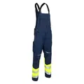 Produktbild von Kübler - REFLECTIQ Latzhose Klasse 1 3208 8340, warngelb/dunkelblau, Größe 44