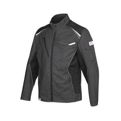 Produktbild von Kübler - ICONIQ cotton Jacke 1140 1301, anthrazit/schwarz, Größe M