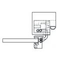 Produktbild von SIMONSWERK - Glastürband TECTUS TEG 310 2D 80,2tlg,verkehrsweiß,RAL 9016 matt