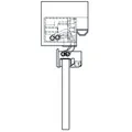 Produktbild von SIMONSWERK - Glastürband TECTUS TEG 310 2D 80,2tlg,verkehrsweiß,RAL 9016 matt