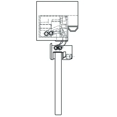 Produktbild von SIMONSWERK - Glastürband TECTUS TEG 310 2D 80,2tlg,verkehrsweiß,RAL 9016 matt