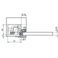 Produktbild von SIMONSWERK - Glastürband TECTUS TEG 310 2D 80,2tlg,verkehrsweiß,RAL 9016 matt