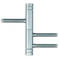 Produktbild von SIMONSWERK - Einbohrband V 3420 WF Basic,2tlg.,15mm,tiefschwarz,RAL 9005 matt