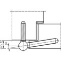 Produktbild von SIMONSWERK - Einbohrband B 1-15,2tlg.,15mm topzink