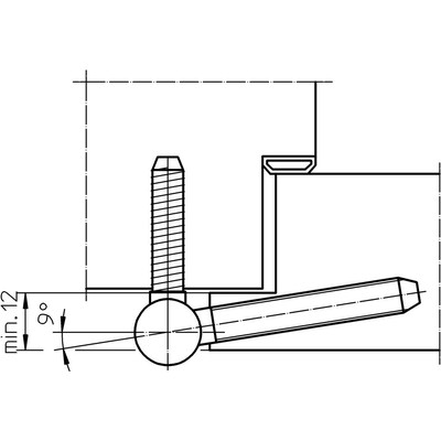 Produktbild von SIMONSWERK - Einbohrband B 1-15,2tlg.,15mm topzink