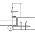 Produktbild von SIMONSWERK - Einstemmband BAKA G 1,160mm,DL verzinkt