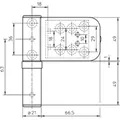 Produktbild von SIMONSWERK - Aufschraubband SIKU® 3D K 4145,18-22 braun