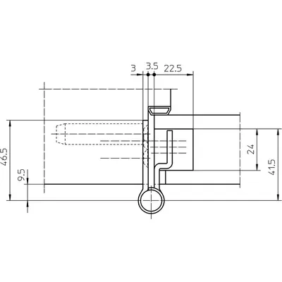 Produktbild von SIMONSWERK - Objektband VARIANT VN 2927/160 Compact Planum,Ø15 matt verchromt/F
