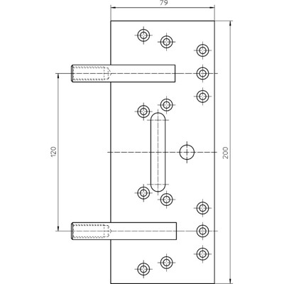 Produktbild von SIMONSWERK - Aufnahmeelement VARIANT® VS 4600/7 verzinkt